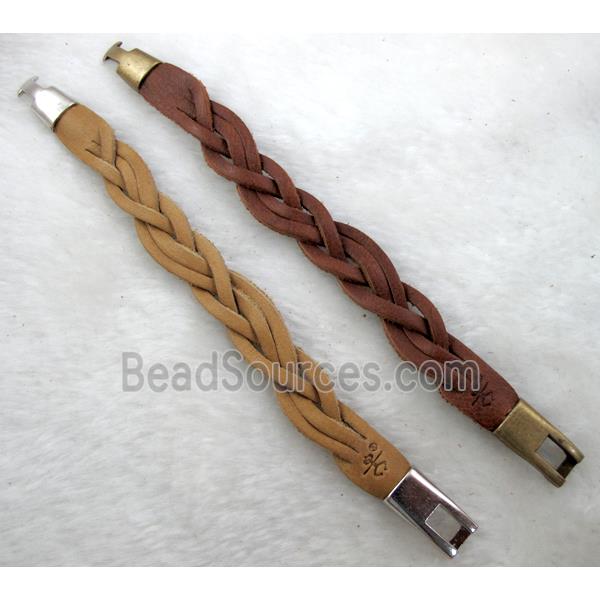 Genuine Leather Bracelet, Mix