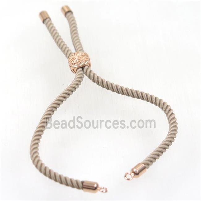 nylon cord bracelet chain