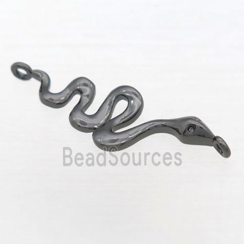 copper snake connector, black plated