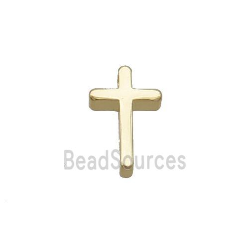 Copper Cross Pendant Gold Plated