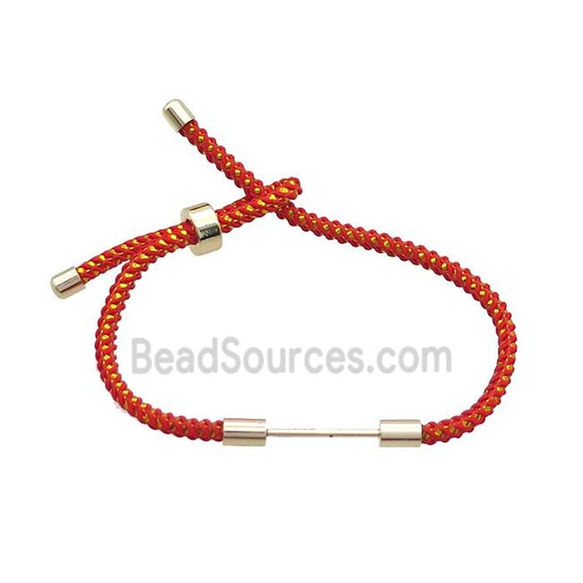 Nylon Bracelet Red