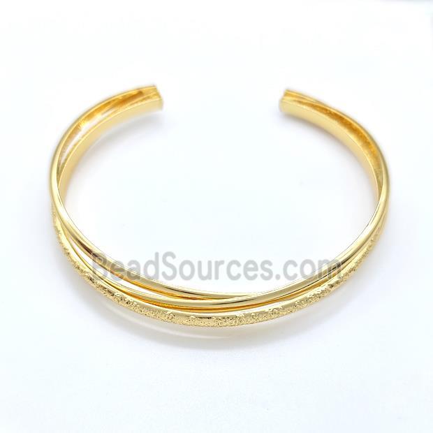 Copper Bangles Gold PLated