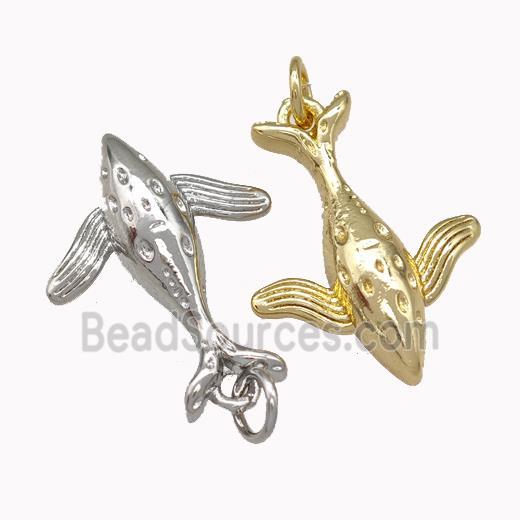 Copper Shark Charms Pendant Mixed