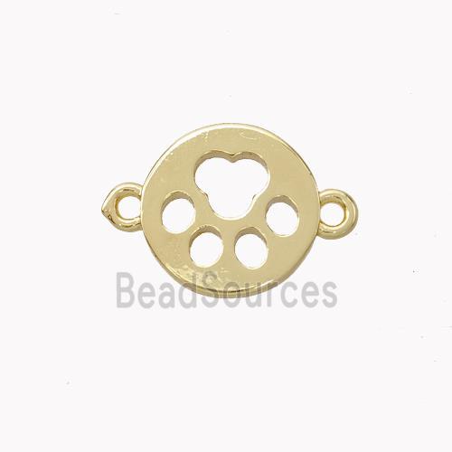 Copper Paws Connector Gold Plated