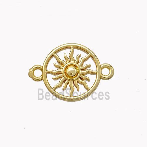 Copper Sun Connector Gold Plated