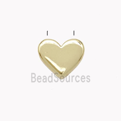 Copper Heart Pendant Gold Plated