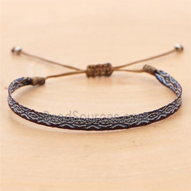 nepal style Handmade braid Bracelet, adjustable