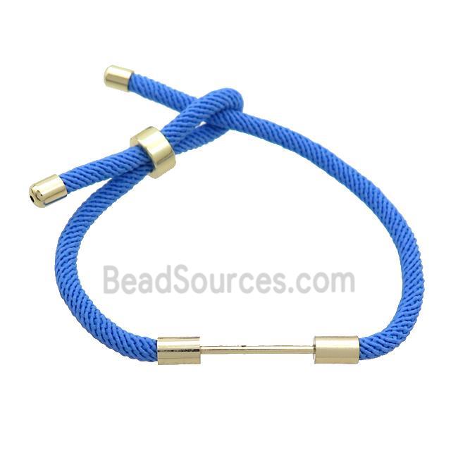 Skyblue Nylon Bracelet Chain