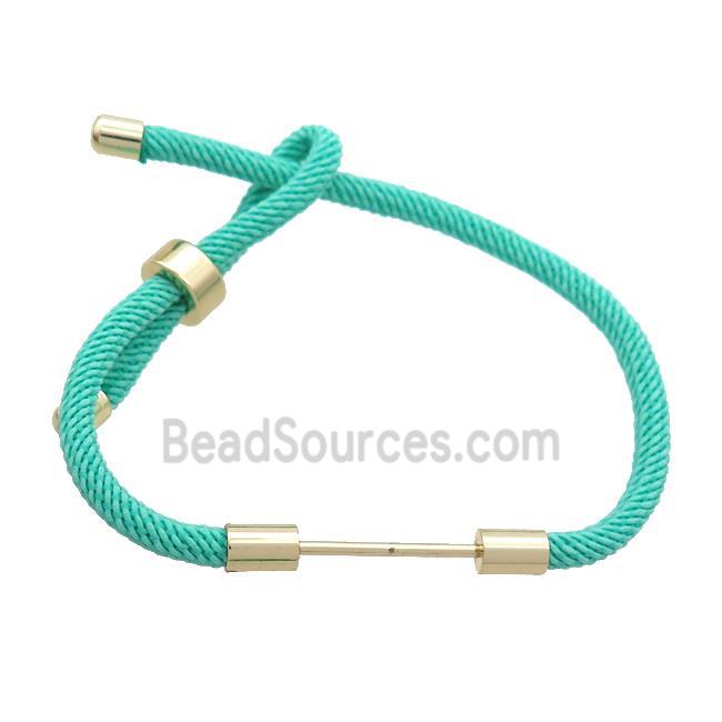 Mintgreen Nylon Bracelet Chain