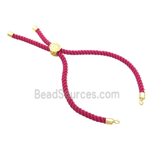 Red Nylon Bracelet Cord