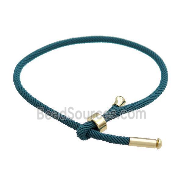 Nylon Bracelet Adjustable InkBlue