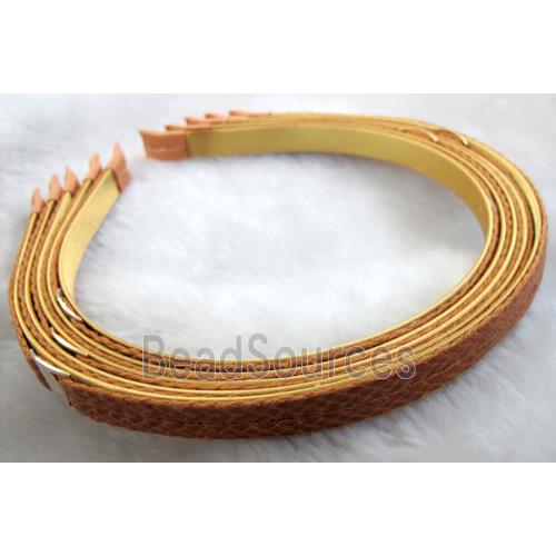 Head Bands, steel alloy, waxed cord-braiding