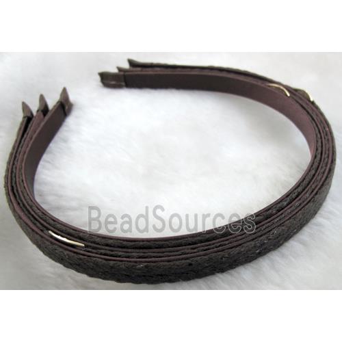 Head Bands, steel alloy, waxed cord-braiding