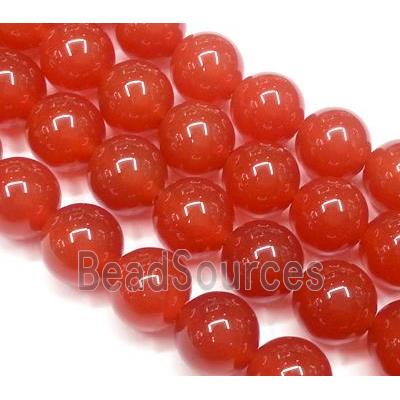 round red Agate Stone Beads