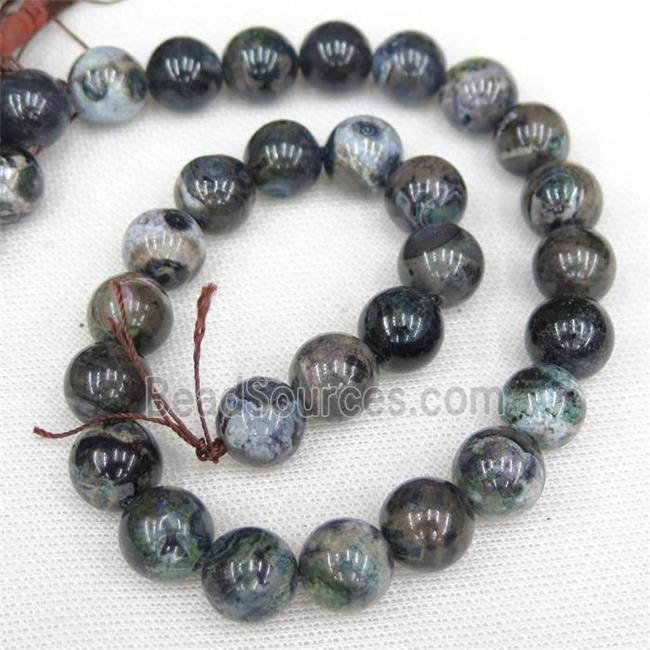 round fire Agate Beads