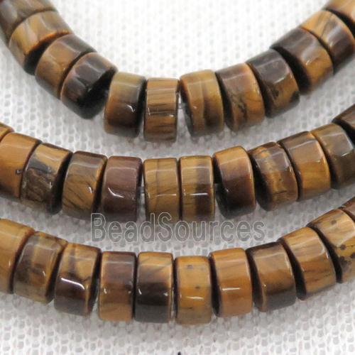 Tiger eye stone heishi beads