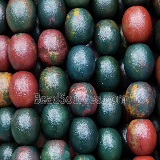 Quartzite Beads Multicolor Matte Barrel