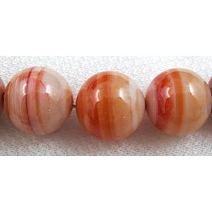 Natural sardonyx Agate, Round gemstone