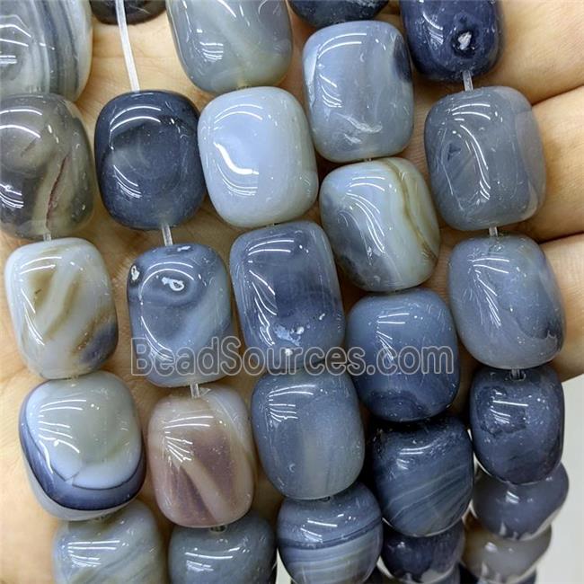 Agate bead, freeform