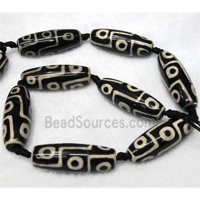 tibetan style agate beads, barrel