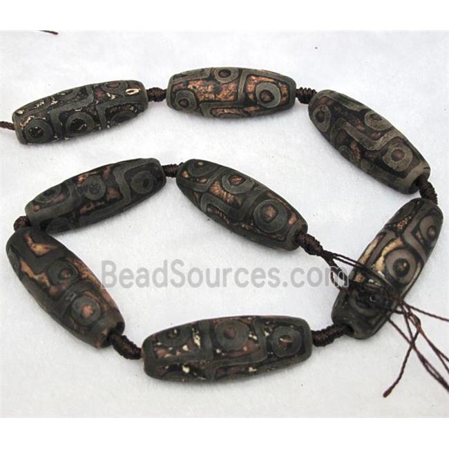 tibetan style agate beads, barrel