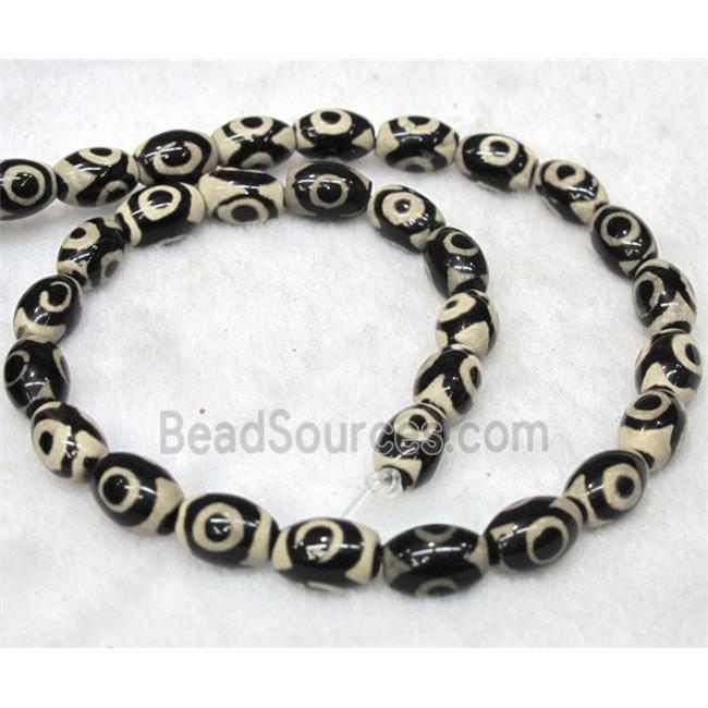 tibetan style agate beads, barrel