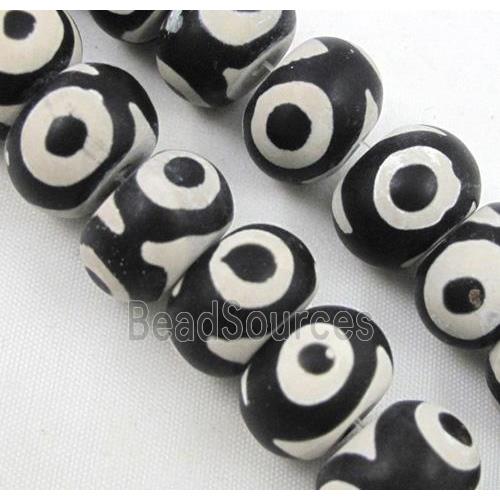 tibetan style Agate Beads, rondelle