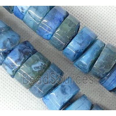 blue Agate heishi beads