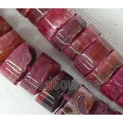 red Agate heishi beads