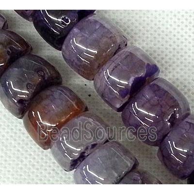 purple Agate heishi beads