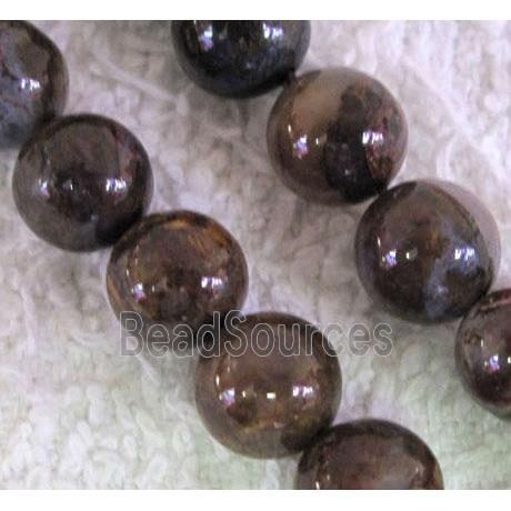 tiger quartz stone beads, round