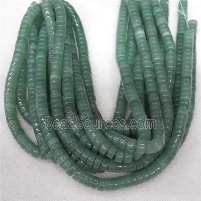 green Aventurine heishi beads