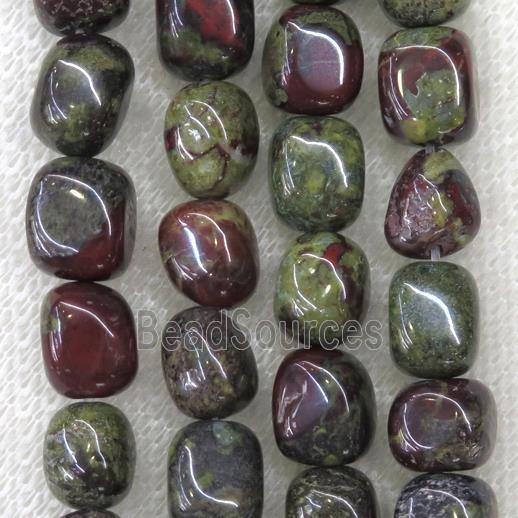 Dragon BloodStone beads, freeform