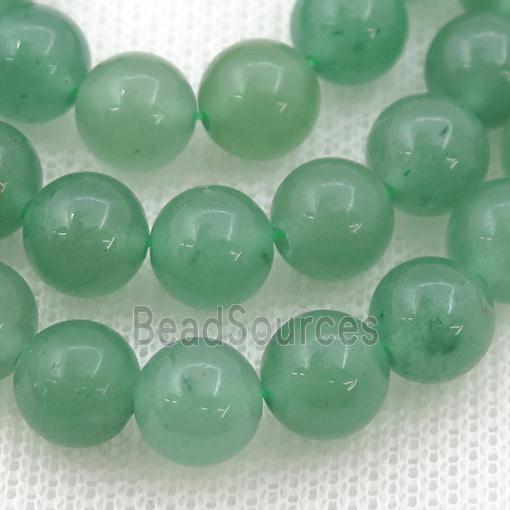 round Green Aventurine beads