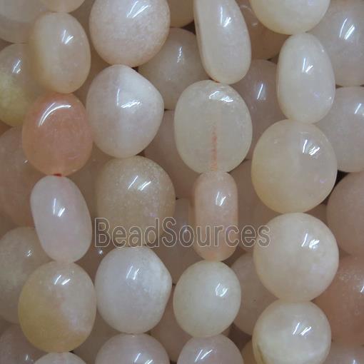 pink Aventurine chip beads, freeform