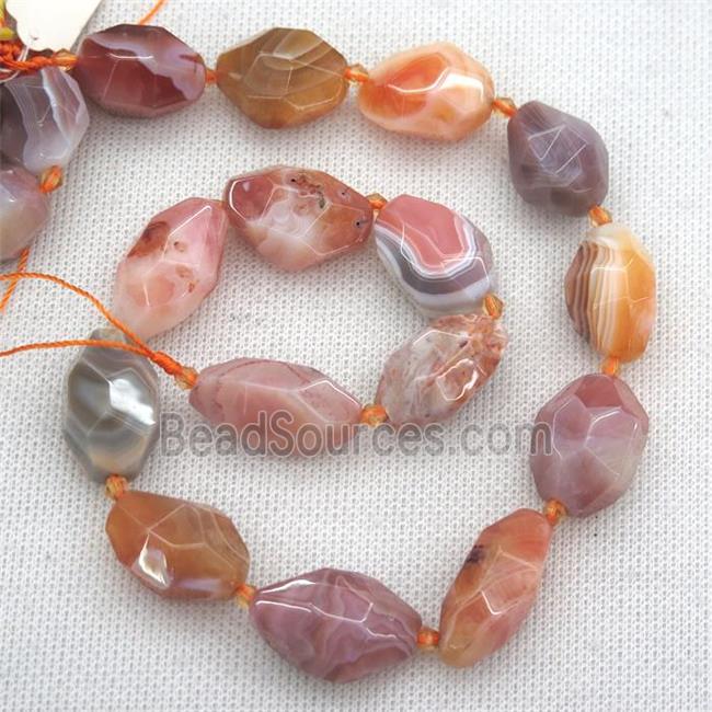 red Carnelian nugget beads, freeform