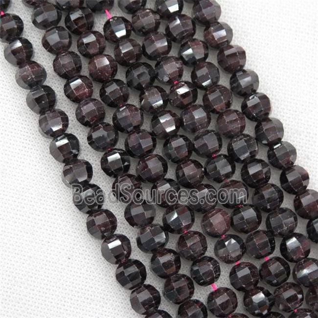 darkred Garnet lantern beads