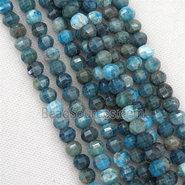 blue Apatite lantern beads