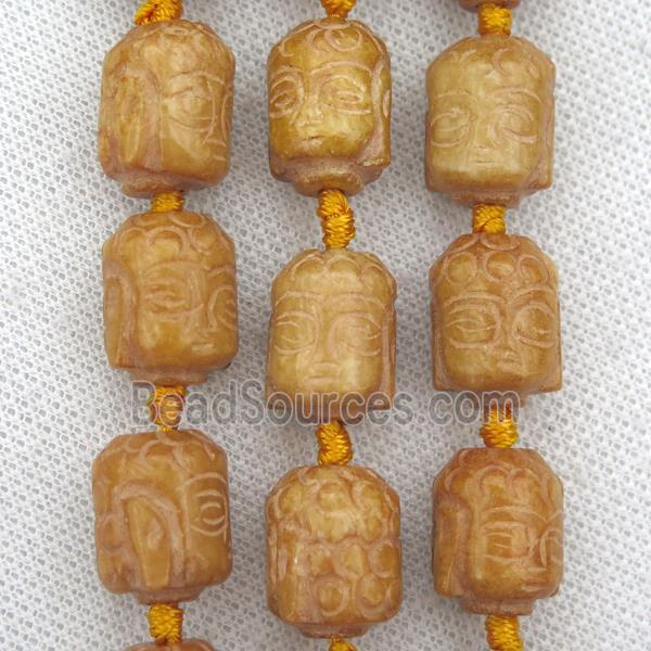 Chinese Agalmatolite buddha beads