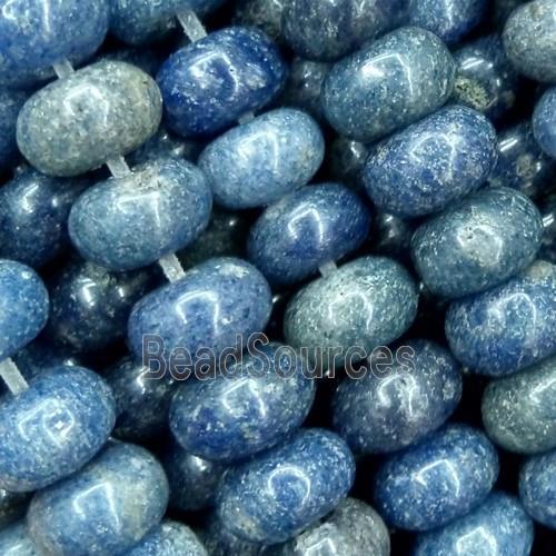 blue Aventurine beads, rondelle