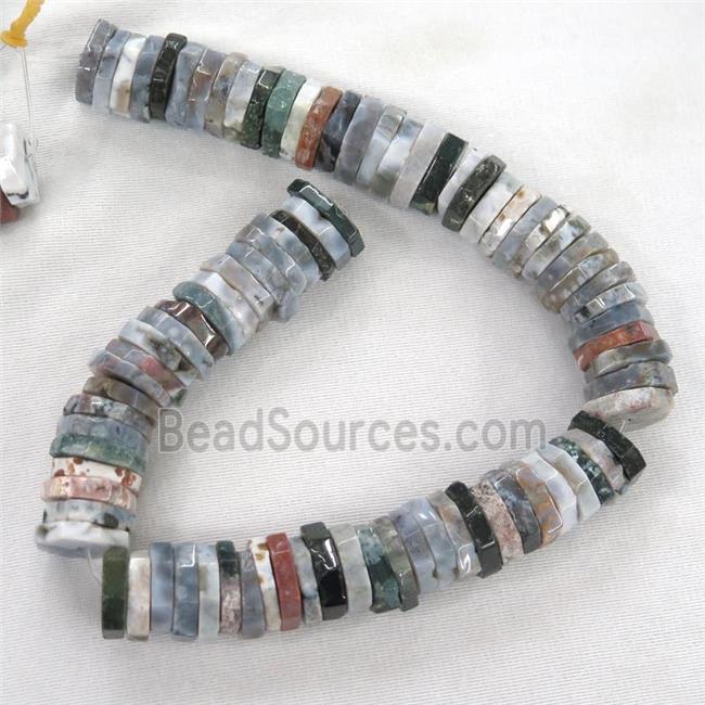 ocean Agate heishi beads