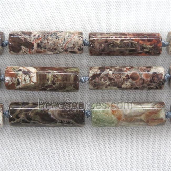 Ocean Jasper column beads