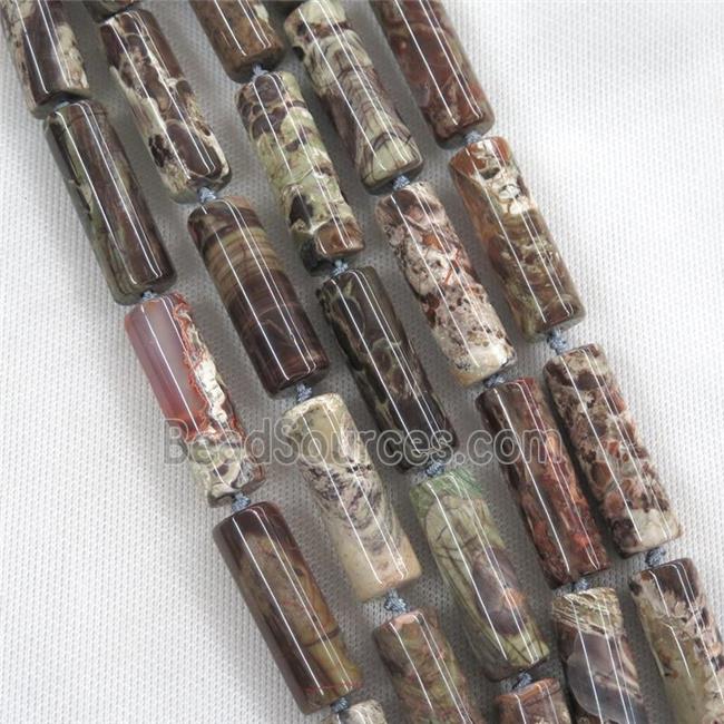 Ocean Jasper column beads