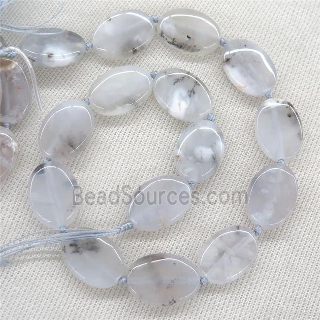 Cherry Agate Beads, oval