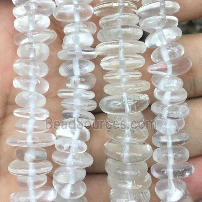 Clear Quartz chip beads, freeform