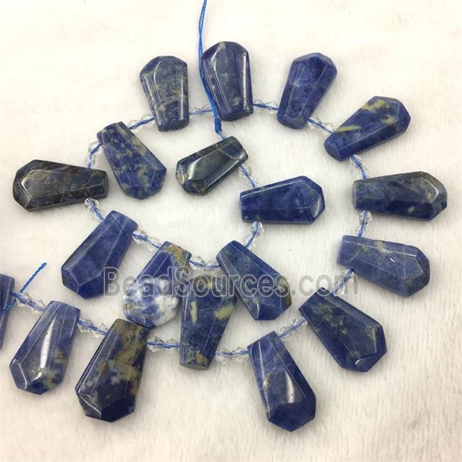 blue Sodalite teardrop beads