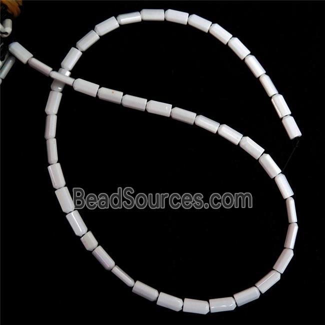 white Oxidative Agate beads