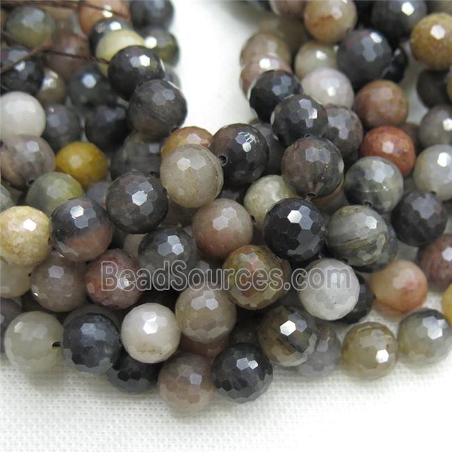 Chinese Tourmaline Beads, faceted round, A grade