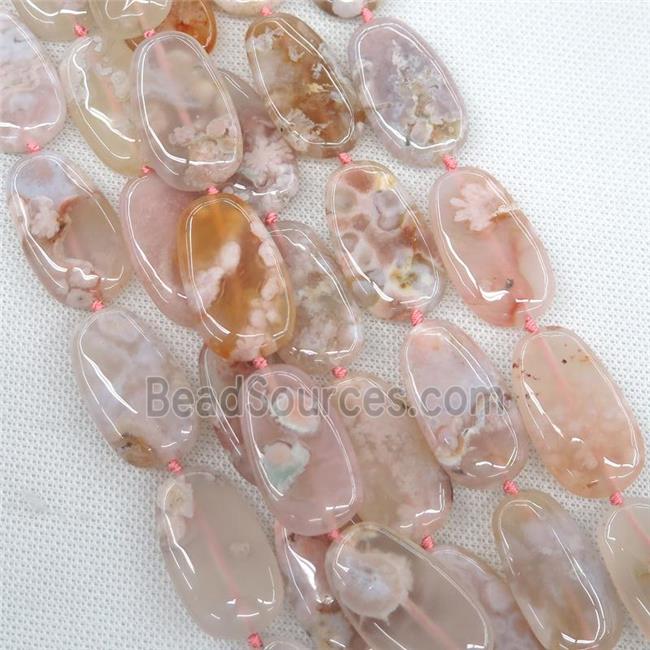 natural Cherry Agate beads, freeform