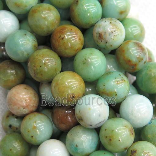 green Mongolia Turquoise Beads